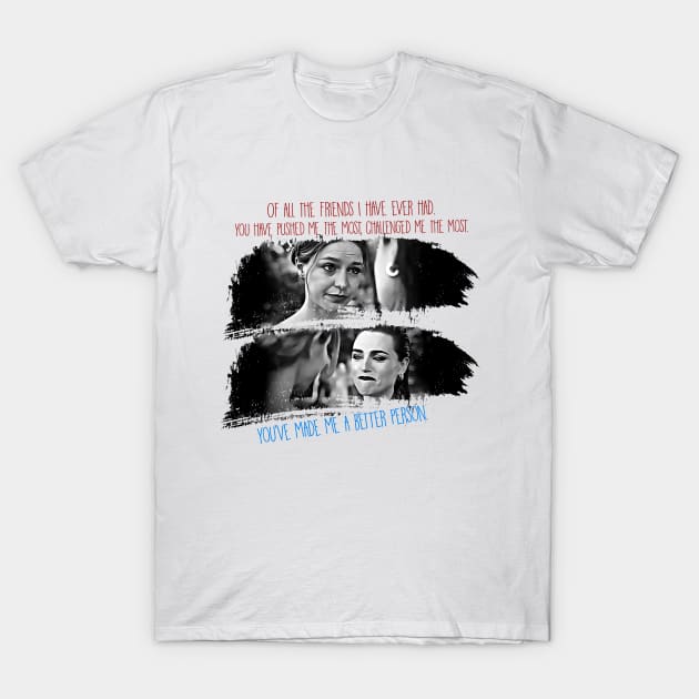 Kara and Lena T-Shirt by samaritan100